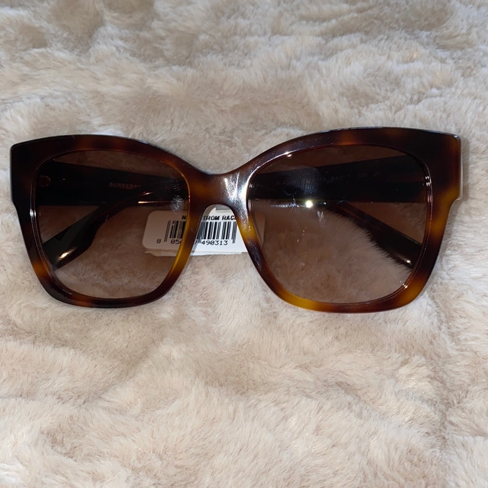 Brand new Burberry shades with tags still attached , no box , no dust rag